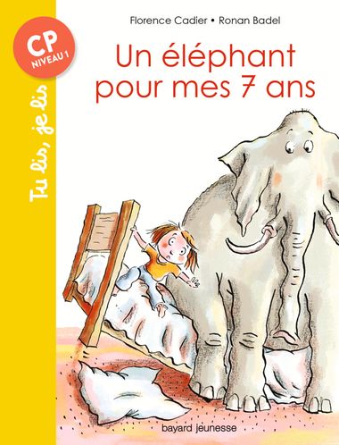 Couverture de « Un éléphant pour mes sept ans »