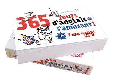 Couverture de « 365 jours d’anglais en s’amusant »