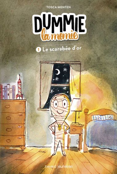 Couverture de « Dummie la momie et le scarabée d’or »