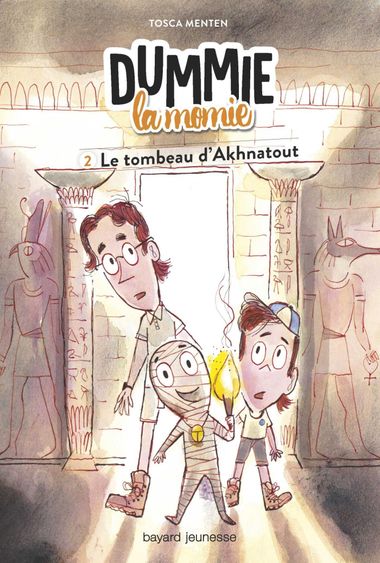 Couverture de « Dummie la momie et le tombeau d’Akhnatout »