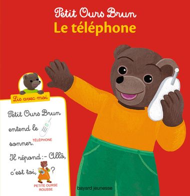 Couverture de « Petit Ours Brun, Lis avec moi – Le téléphone »