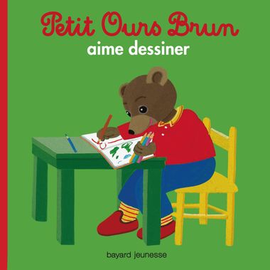 Couverture de « Petit Ours Brun aime dessiner »