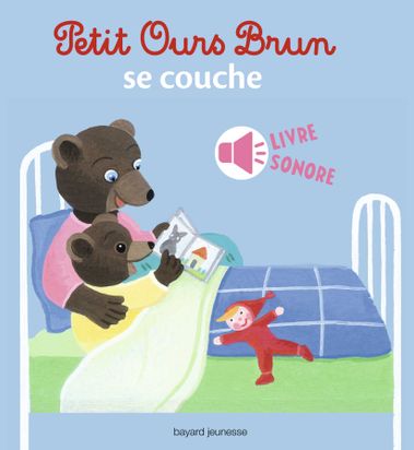 Couverture de « Petit Ours Brun se couche – livre sonore »