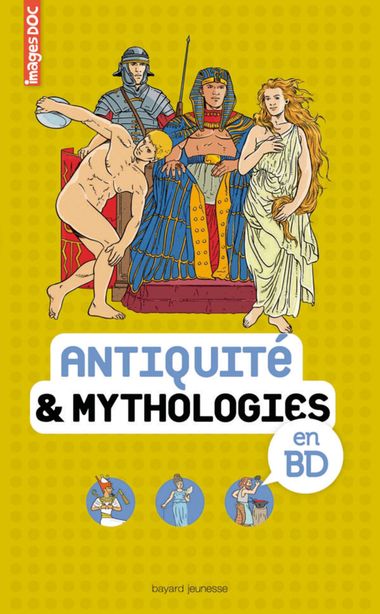 Couverture de « Antiquité & mythologies en BD »