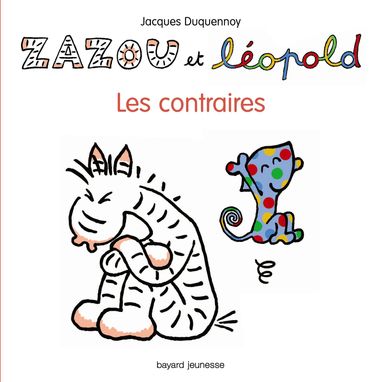 Couverture de « Zazou et Léopold – Les conraires »