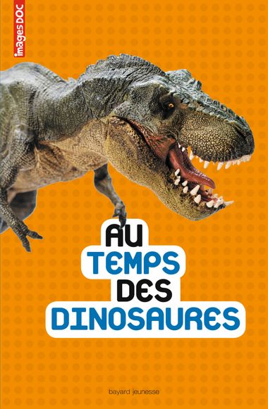 Couverture de « Au temps des dinosaures »