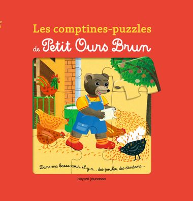 Couverture de « Les comptines-puzzles de Petit Ours Brun »