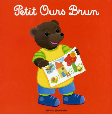 Couverture de « Ma boîte de stickers de Petit Ours Brun »