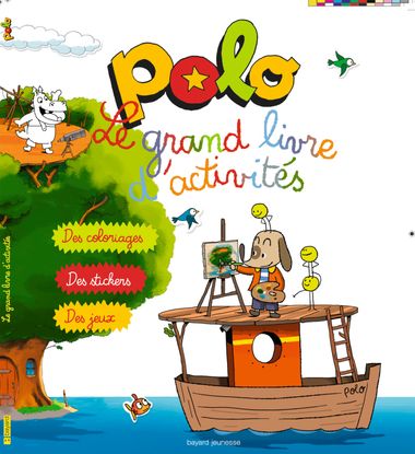 Couverture de « Le grand livre d’activités Polo »