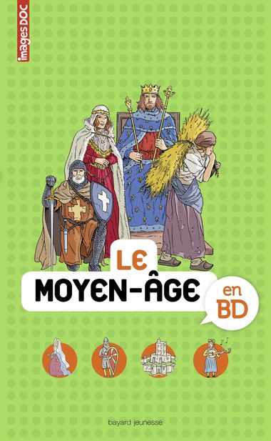 Couverture de « Au temps des chevaliers en BD »