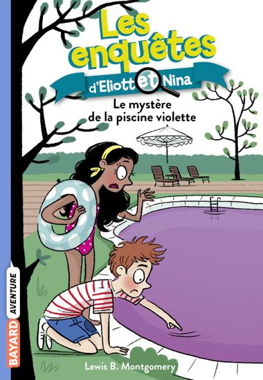 Couverture de « Le mystère de la piscine violette »