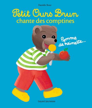 Couverture de « Petit Ours Brun chante des comptines – livre sonore »