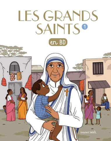 Couverture de « Les grands saints en BD »