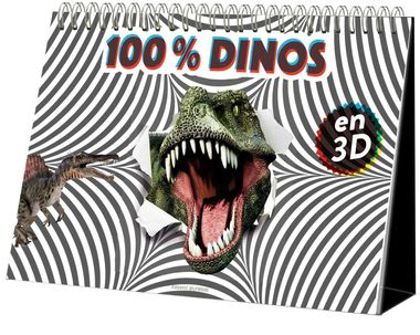 Couverture de « 100% Dinos 3D »
