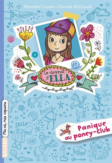 Couverture de « Panique au poney-club »