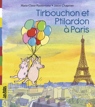 Couverture de « Tirbouchon et Ptilardon à Paris »
