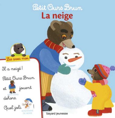 Couverture de « Petit Ours Brun, Lis avec moi – La neige »