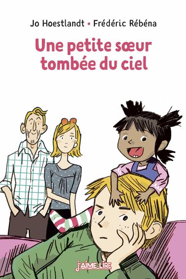 Couverture de « Une petite sœur tombée du ciel »