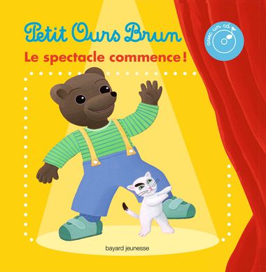 Couverture de « Le livre-CD du spectacle de Petit Ours Brun »