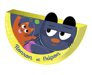Couverture de « Ronron et Fripon »