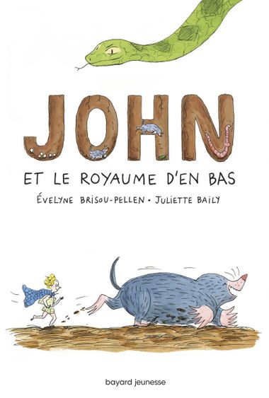 Couverture de « John et le royaume d’en bas »