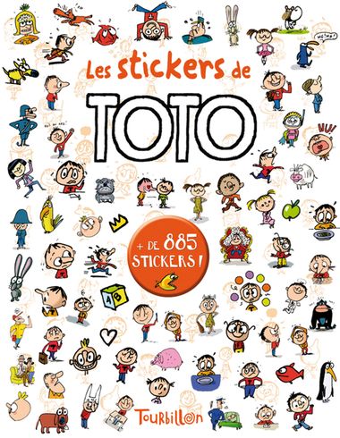 Couverture de « Les stickers de Toto »