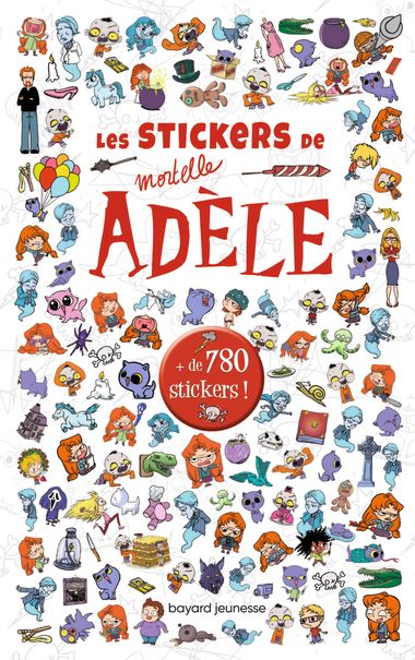 Couverture de « Stickers Mortelle Adèle »