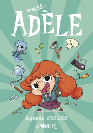 Couverture de « L’agenda Mortelle Adèle »