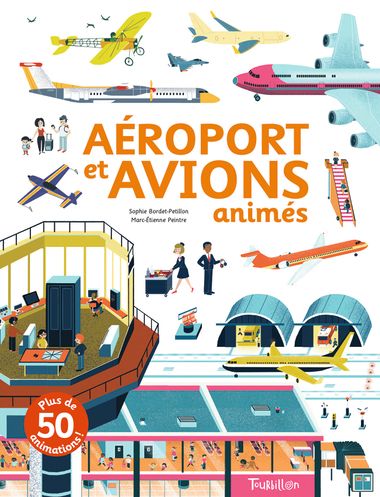 Couverture de « Aéroport et avions animés »