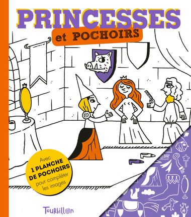 Couverture de « Princesses et pochoirs »