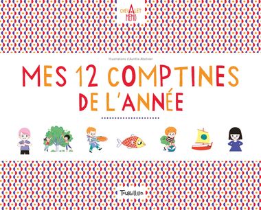 Couverture de « Chevalet Memo – Mes 12 comptines de l’année »
