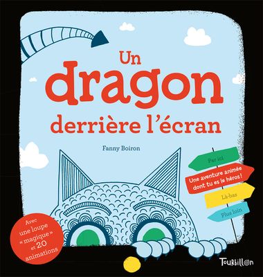 Couverture de « Un dragon derrière l’écran – Une aventure animée dont tu es la héros ! »