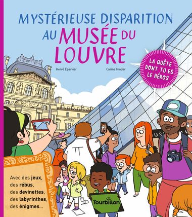 Couverture de « Mystérieuse disparition au musée du Louvre »