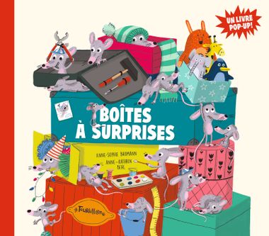 Couverture de « Boîtes à surprises »