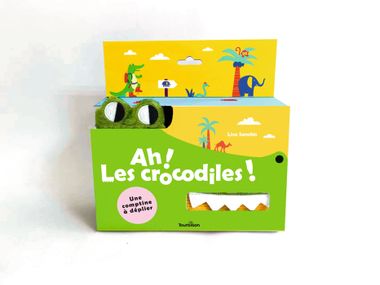 Couverture de « Ah ! Les crocodiles »