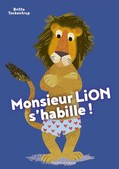 Couverture de « Monsieur Lion s’habille »