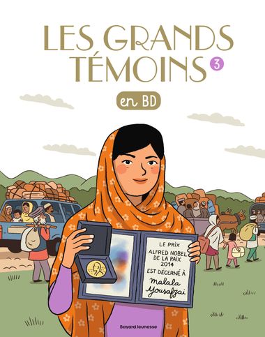 Couverture de « Les grands temoins en BD »
