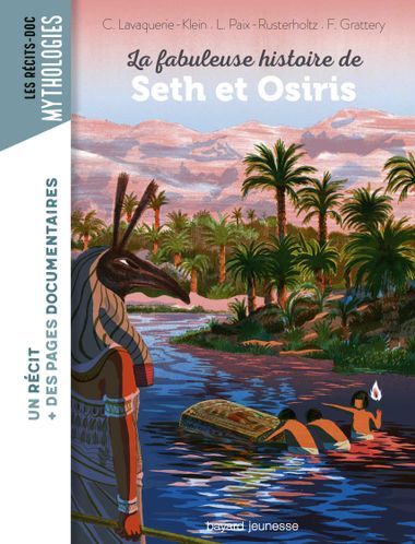 Couverture de « La fabuleuse histoire de Seth et Osiris »