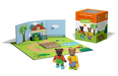 Couverture de « Mon Petit Univers Petit Ours Brun – Le jardin »
