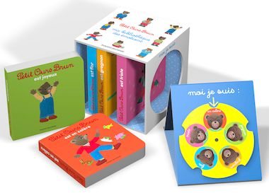 Couverture de « Ma bibliothèque des émotions Petit Ours Brun »