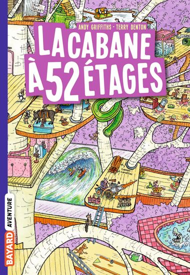 Couverture de « La cabane à 52 étages »