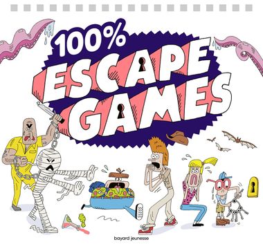 Couverture de « 100 % escape games »
