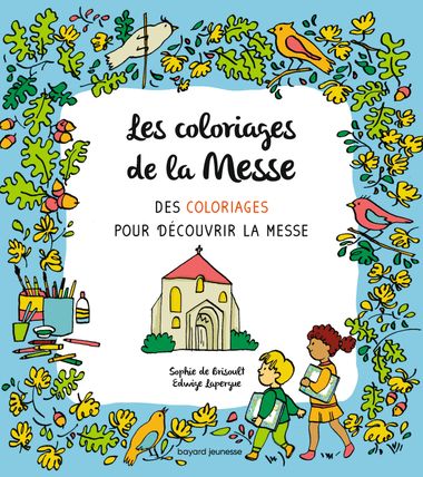 Couverture de « Les coloriages de la messe »