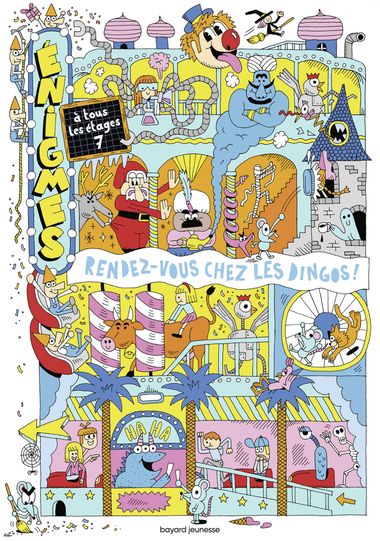 Couverture de « Enigmes à tous les étages 7 – Rendez-vous chez les dingos ! »