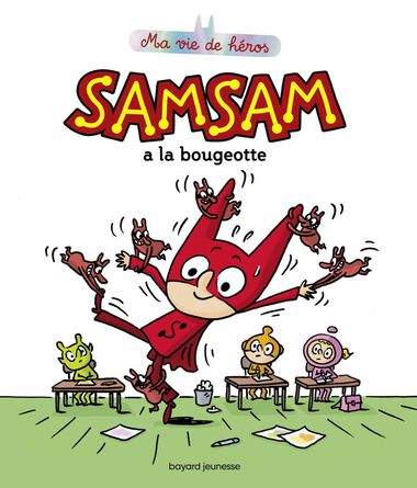 Couverture de « SamSam a la bougeotte »