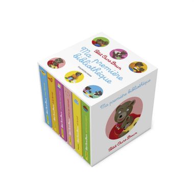 Couverture de « Ma première bibliothèque Petit Ours Brun »