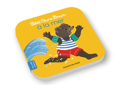 Couverture de « Petit Ours Brun à la mer »