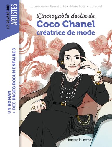 Couverture de « L’incroyable destin de Coco Chanel, créatrice de mode »