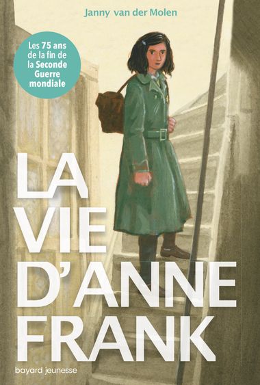 Couverture de « La vie d’Anne Franck »