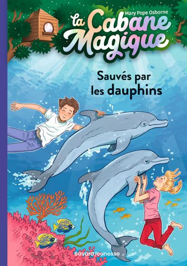 Couverture de « Sauvés par les dauphins »